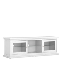 Load image into Gallery viewer, Paris TV Unit Wide 2 Doors 1 Shelf in White
