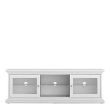 Load image into Gallery viewer, Paris TV Unit Wide 2 Doors 1 Shelf in White
