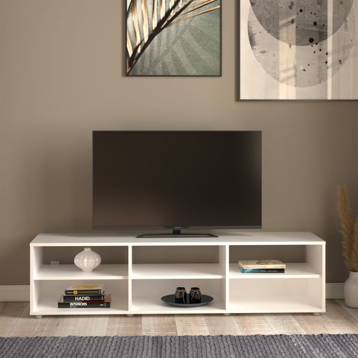 Media TV Unit 147cm White