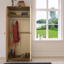 Load image into Gallery viewer, Richmond 2 Door Wardrobe in Cream &amp; Pine
