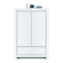 Load image into Gallery viewer, Novi 2 Door 1 Drawer Cabinet in Alpine White
