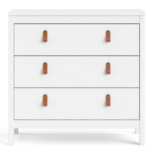 Load image into Gallery viewer, Barcelona Chest 3 drawers in White
