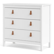 Load image into Gallery viewer, Barcelona Chest 3 drawers in White
