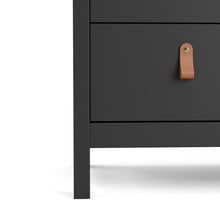 Load image into Gallery viewer, Barcelona Chest 3 drawers in Matt Black
