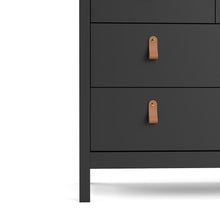 Load image into Gallery viewer, Barcelona Double dresser 4+4 drawers in Matt Black
