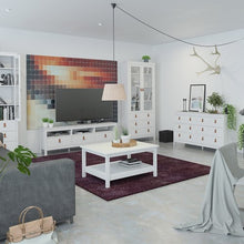 Load image into Gallery viewer, Barcelona TV Unit - 3 Drawers in White
