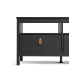 Load image into Gallery viewer, Barcelona TV Unit - 3 Drawers in Matt Black
