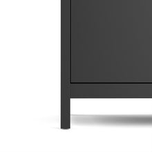 Load image into Gallery viewer, Barcelona Wardrobe with 2 doors in Matt Black
