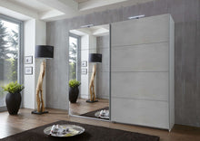 Load image into Gallery viewer, Bertor Grey Sliding Wardrobe
