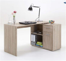 Load image into Gallery viewer, Corinna Corner Flexi Desk - Oak Effect
