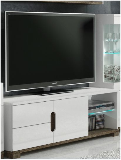 Vista TV Unit - White Gloss