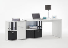 Load image into Gallery viewer, Davide White Flexi Corner Office Desk
