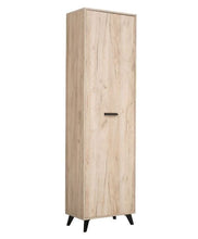 Load image into Gallery viewer, Barlow - Oak Slim Wardrobe
