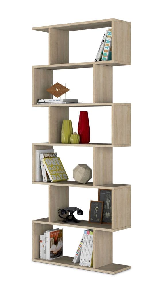 Bodda - Oak Effect Bookcase