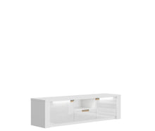 Load image into Gallery viewer, Elsia- White High Gloss TV Unit
