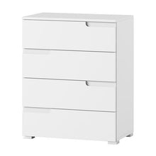 Load image into Gallery viewer, Thira White High Gloss Chest of Drawers
